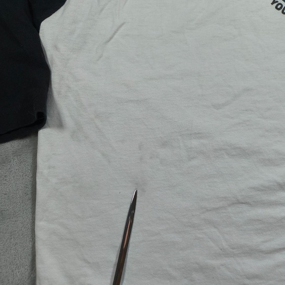 Brandy Melville California Baseball Shirt Womens Large Cropped We Grew Here - Picture 7 of 7